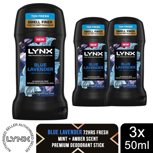 Lynx blue lavender deodorant - lavender,