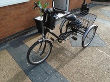 Pashley Picador Tricycle BLACK AND SILVER