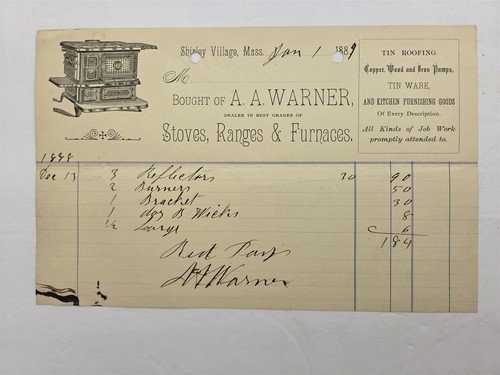 1888 antique warner - antique,