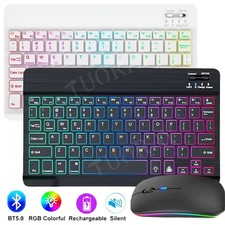 RGB Backlit Keyboard Mouse For