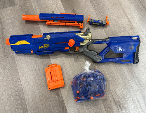 Nerf long strike blaster - strike, cs-6