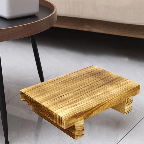 Wooden small stool bedside - small,