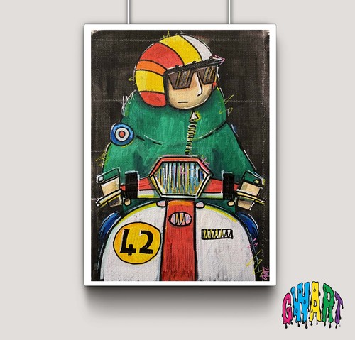 Vespa lambretta scooter - vespa, &
