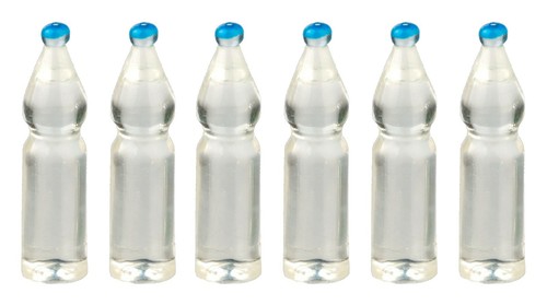 Water bottles dolls - 6, house