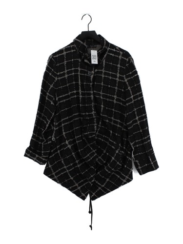 Ischiko overcoat jacket - overcoat, black