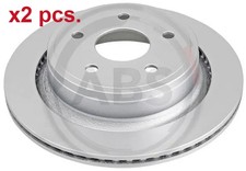 X2 PCS REAR BRAKE DISC ROTOS
