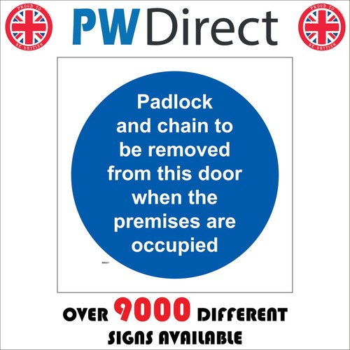 Sign padlock and chain be - padlock, to