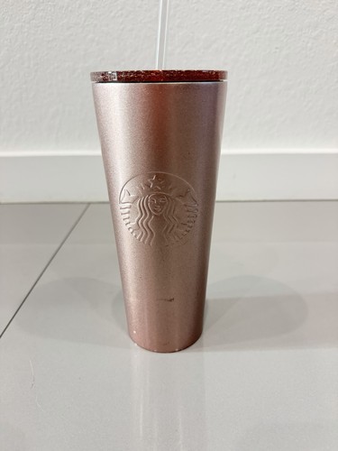 Starbucks rose gold metallic - starbucks,
