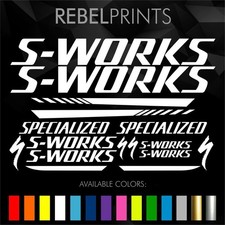 S-Works Bike Decals Vinyl