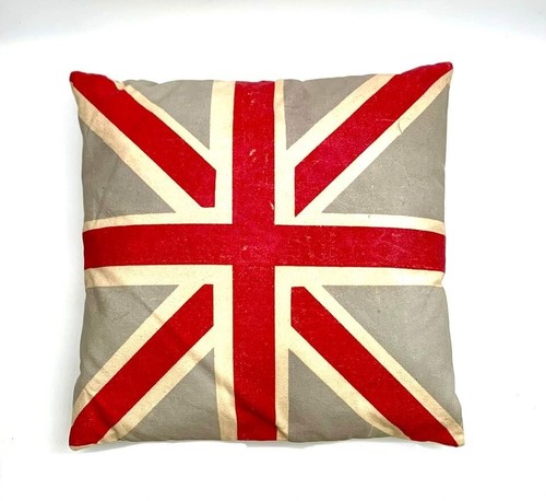 British union jack flag pillow - british,