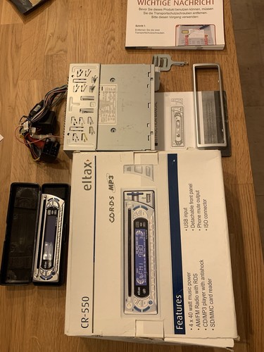 Eltax 550 car stereo - cr-550,