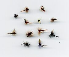 Trout Flies: Micro Dry's x 12  -  6 size 18 & 6 size 20 (code 732)
