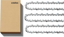 3 Tallox Saw Chains 3/8" Pitch .043" 1.1 mm Gauge 44 Links 12" 30 cm fits Stihl