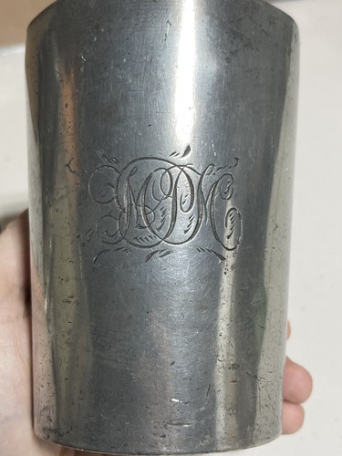 Antique english pewter - antique, pint