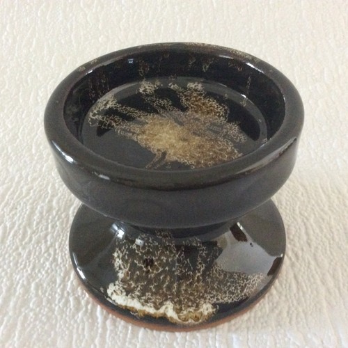 Studio pottery candle holder - ,