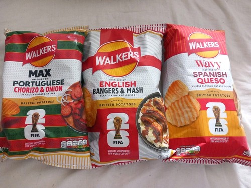 Walkers crisps ltd edition - 3,