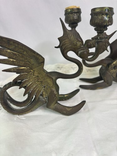 Antique griffin dragon - antique, winged