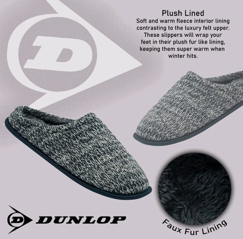 Dunlop mens slippers slip - dunlop,