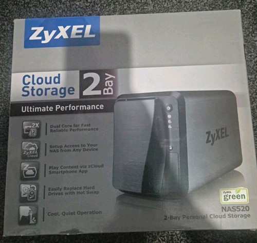 Zyxel nas520 bay nas - zyxel,