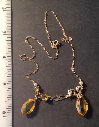 Pretty antique edwardian 9ct - pretty,