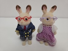 Sylvanian Families Chocolate Rabbit Grandparents 