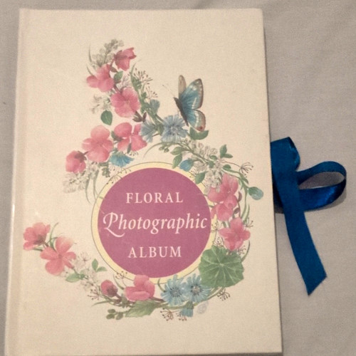 Floral book bound photo album - bound,