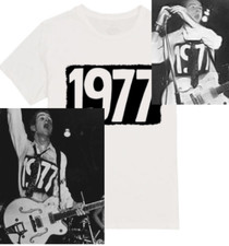 The clash T-shirt design worn