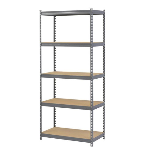 Grey steel garage - ,