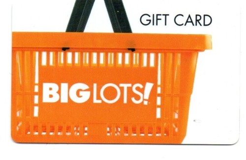 Big lots orange shopping - big, lots!