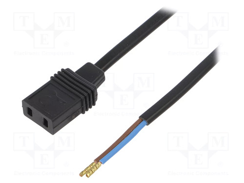 Plug straight wire for - plug:, fan