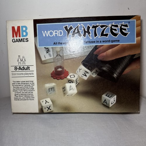 Vintage word yahtzee - vintage,