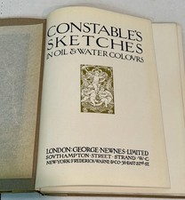 RARE 1920'S BOOK CONSTABLE'S