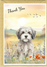 Havanese Dog Thank You Card
