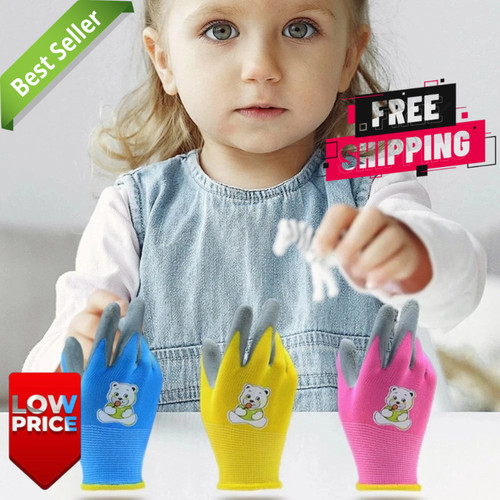 Garden work gloves children - garden,