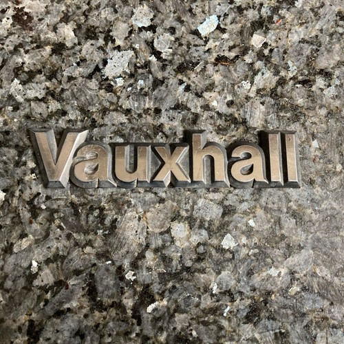 Vauxhall vintage car badge - vauxhall,