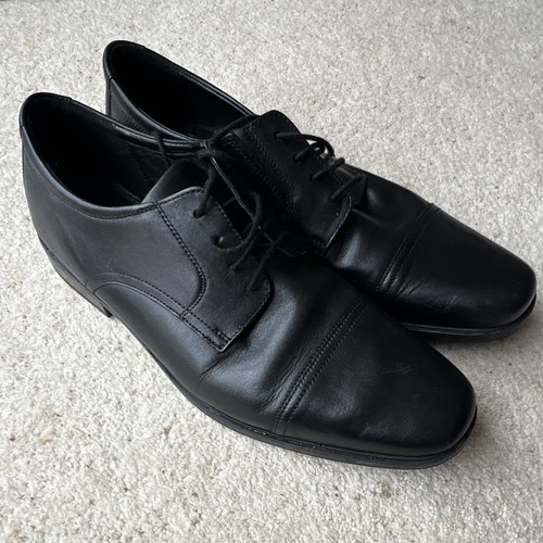 Clarks men black leather - men’s,