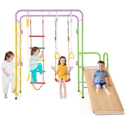 Large kids climbing frame with - large,