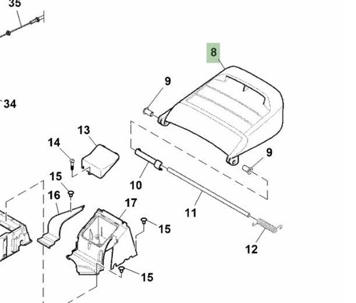 Genuine john deere walk behind - genuine,