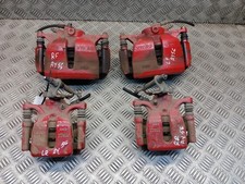SKODA OCTAVIA BRAKE CALIPER RED SET FRONT & REAR MK3 VRS 2013-2020 5Q0615423C