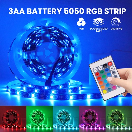 Battery powered led strip - powered,
