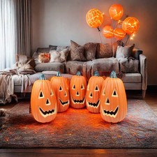 Light Up Pumpkins Halloween