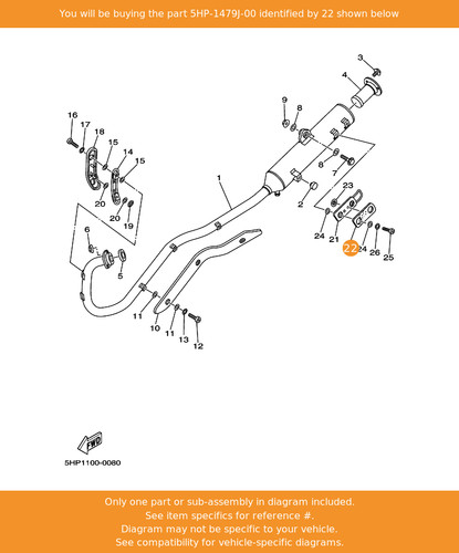 Yamaha cover 5hp - cover, 2,