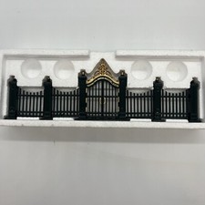 Department 56 Heritage Village Wrought Iron Gate Fence 5514 In Box