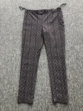 Atmosphere Womens Stretch Leggings With Side Zip Size 14