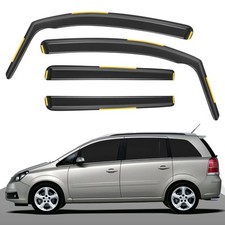 4PCS WIND DEFLECTORS TINTED FOR VAUXHALL ZAFIRA B MK2 2005-2014 5 DOOR MPV UK