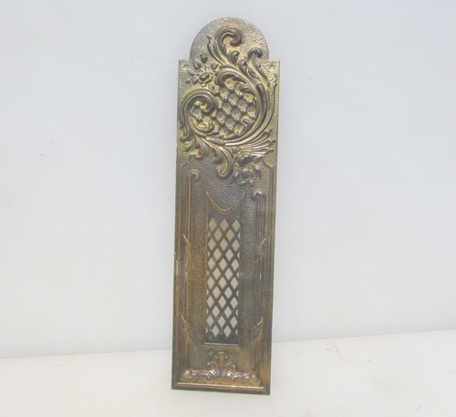 Vintage brass finger plate - vintage,