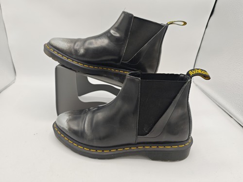Martens black leather - dr,