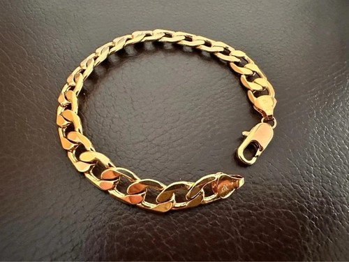 21cm cuban bracelet - cuban, 9k