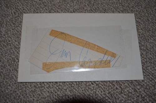 Jim campbell signed - campbell,