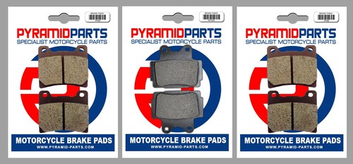 Front rear brake pads - rear, for